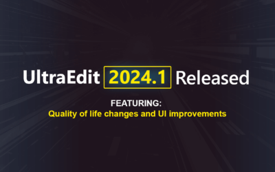UltraEdit 2024.1 release blog