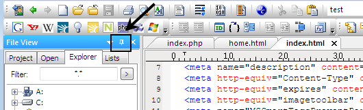 auto_hide_child_windows Writing a Macro<br />