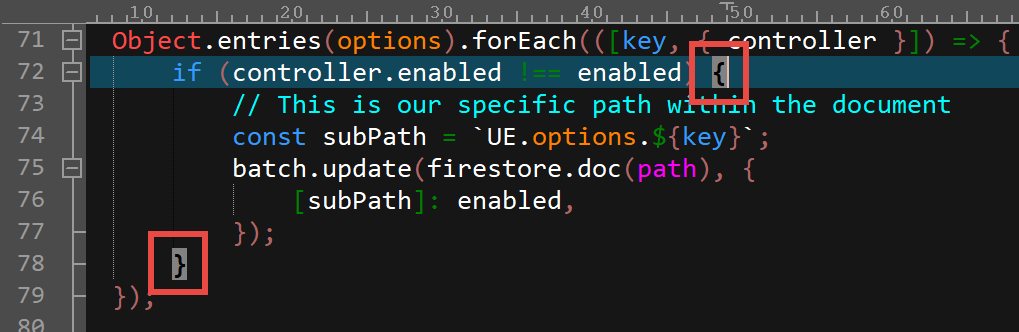 brace-matching Writing a Macro<br />