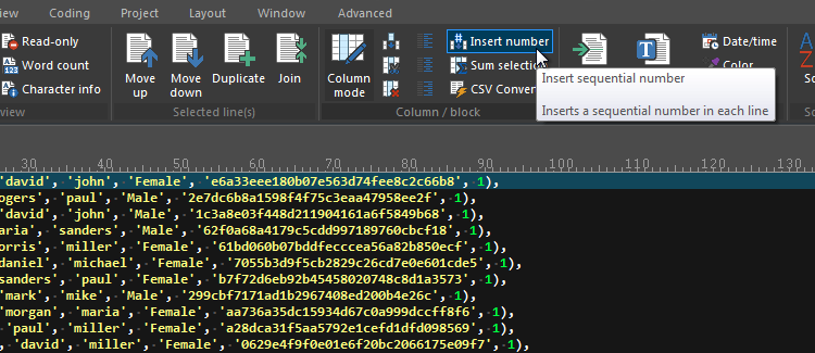 Writing a Macro<br />
