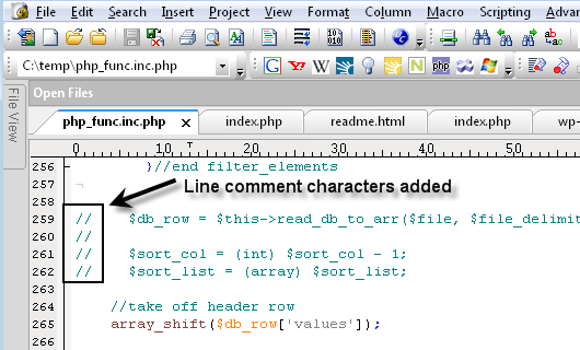 Writing a Macro<br />
