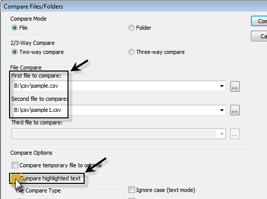 compare_highlighted_text2 Writing a Macro<br />