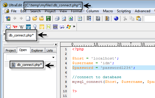 compare_modified_source Writing a Macro<br />