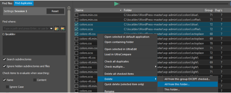 Encuentra y elimina archivos duplicados