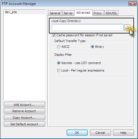 FTPBackup2 Writing a Macro<br />