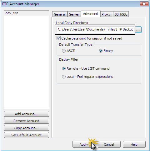 Writing a Macro<br />
