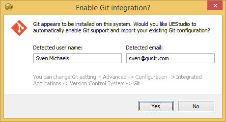 git-auto-detect git