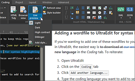 Git editor