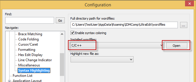open-wordfile Writing a Macro<br />