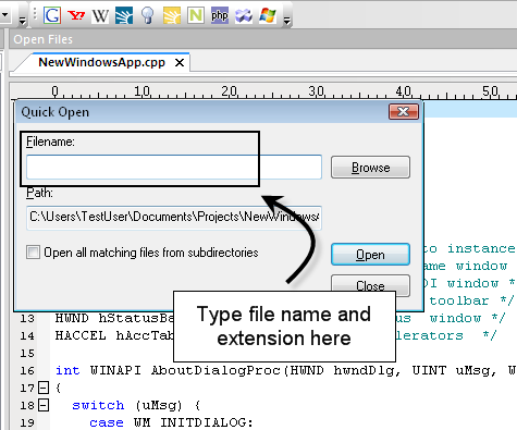quick_open