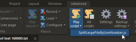 Script Split 3