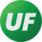 UF logo black bkg