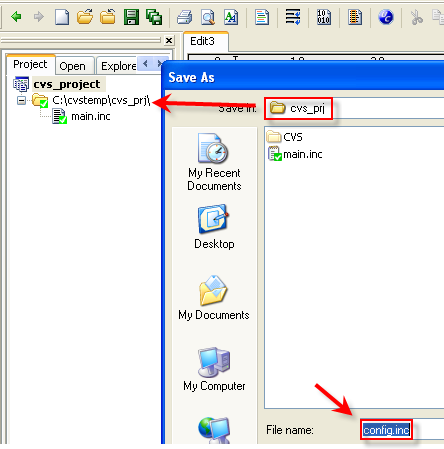 Save file to local root path