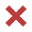 Red X